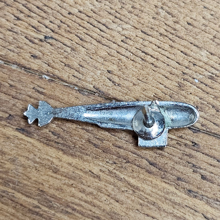 Vintage Submarine Tie Lapel Pin