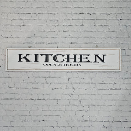 Wooden Kitchen Sign