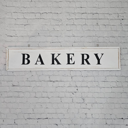 Wooden Bakery Sign
