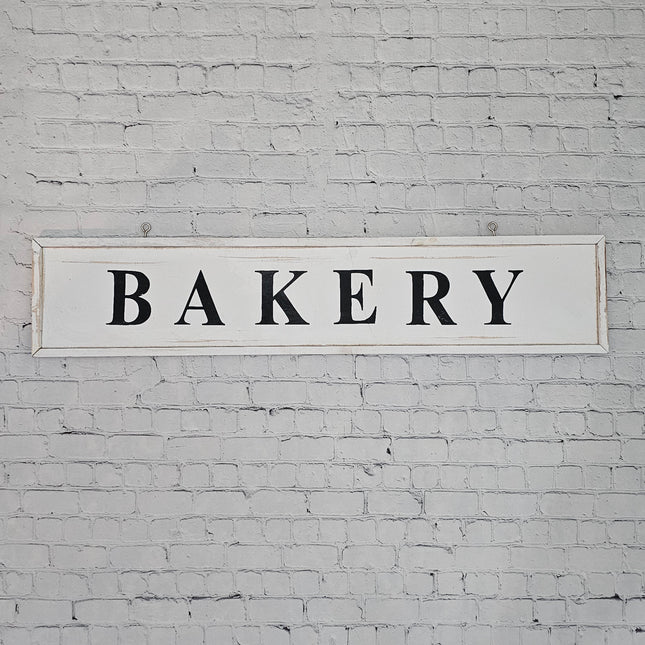 Wooden Bakery Sign