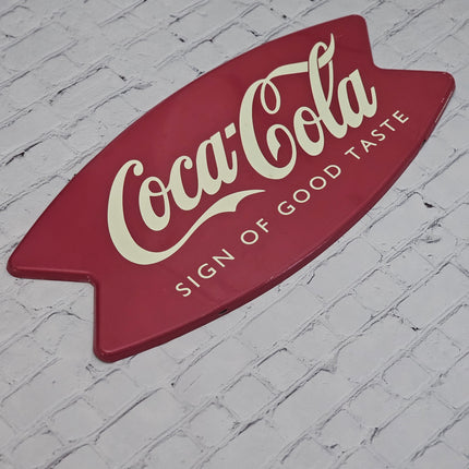 1996 Coca-Cola Fishtail Sign