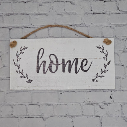8" x 16" Wooden Home Sign
