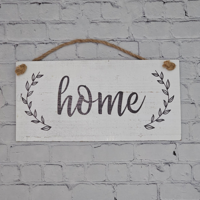8" x 16" Wooden Home Sign