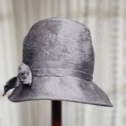 Vintage Gray Trevi Made in Italy Bucket Women's Hat