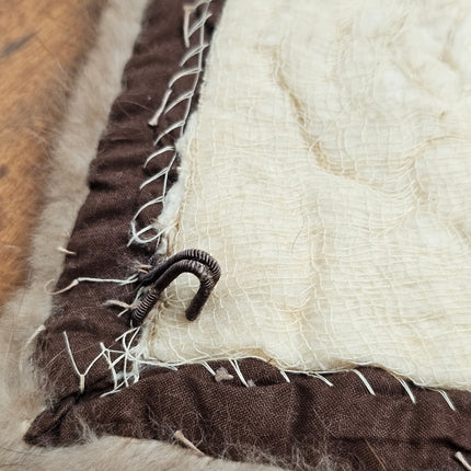Vintage Blonde Mink Fur Collar Stole