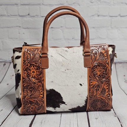 Wynona Hand-Tooled Myra Bag
