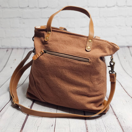 Concho Ranch Trail Canvas and Hairon Myra Bag