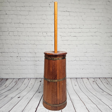 Vintage Wooden Butter Churn