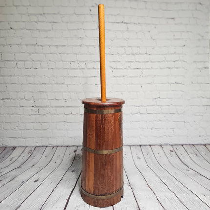 Vintage Wooden Butter Churn