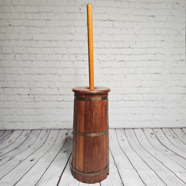 Vintage Wooden Butter Churn