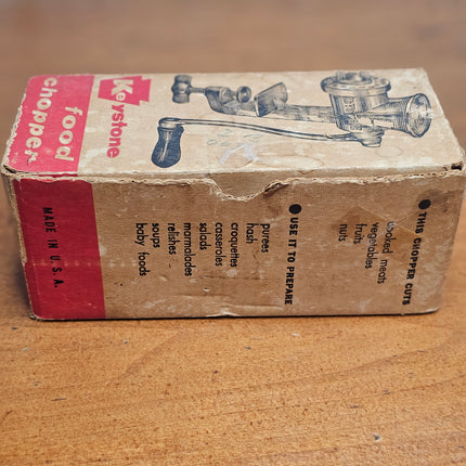 Vintage Keystone Food Chopper