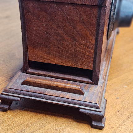 Vintage Homemade Wooden Box Cigarette Dispenser