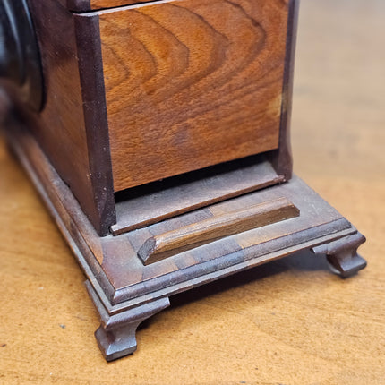 Vintage Homemade Wooden Box Cigarette Dispenser