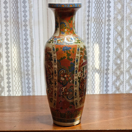 Royal Satsuma Hand Painted Vase
