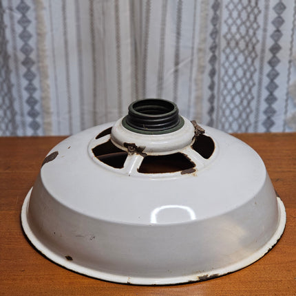 Large Vintage Porcelain Light Shade