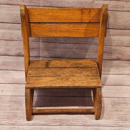 Vintage Child's Convertible Step Stool