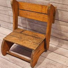 Vintage Child's Convertible Step Stool