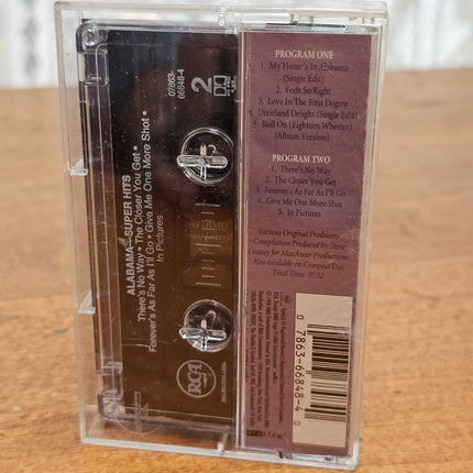Alabama | Super Hits Cassette Tape