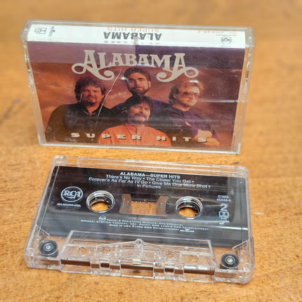 Alabama | Super Hits Cassette Tape