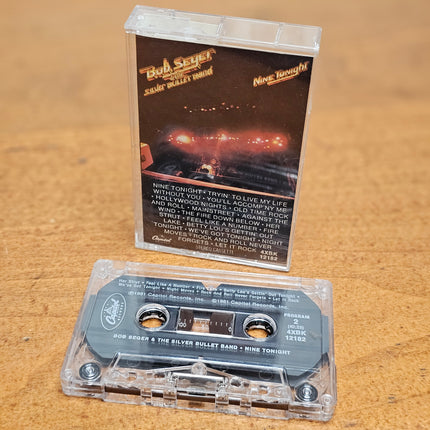 Bob Seger & the Silver Bullet Band | Nine Tonight Cassette Tape