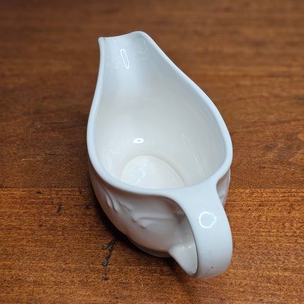 Pfaltzgraff Gazebo White Gravy Boat