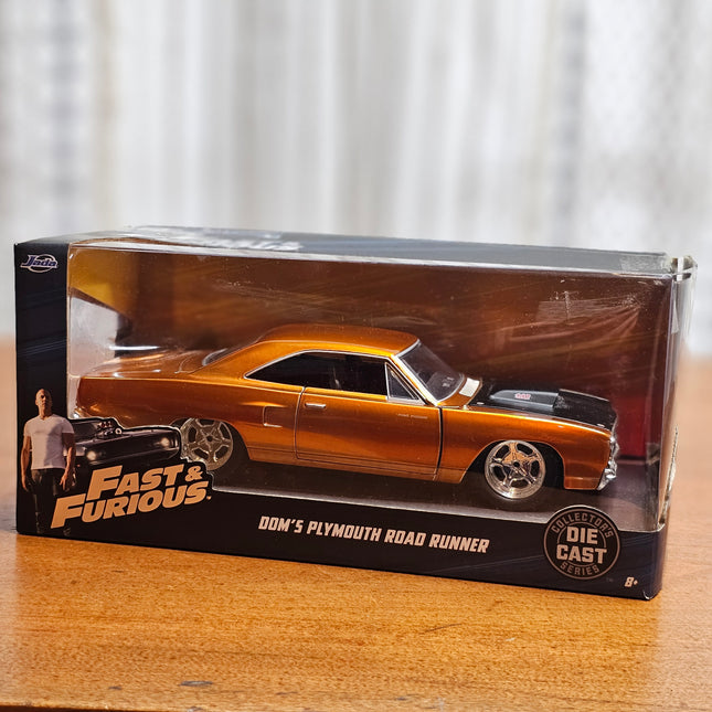 Fast & Furious | Dom's Plymouth Road Runner Die Cast Model Car 1:24