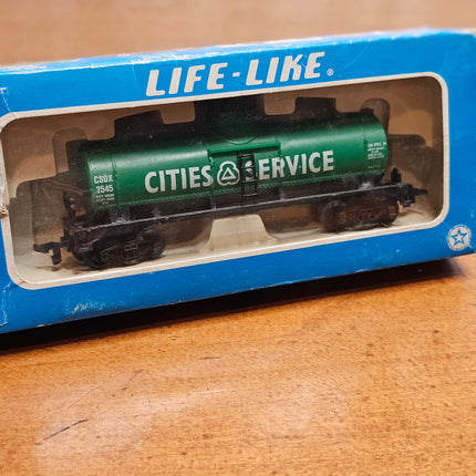 Life-Like HO Scale Cities Service Tanker Car