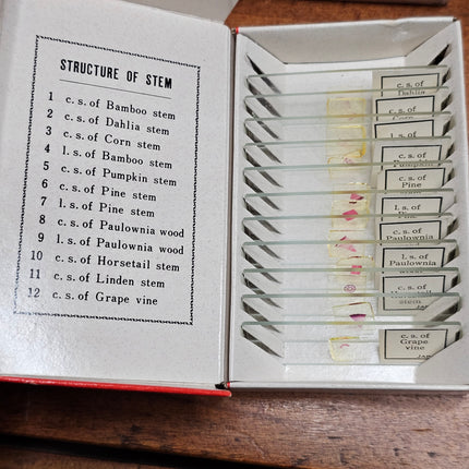 Vintage Sears Biology Lab Science Kit Box