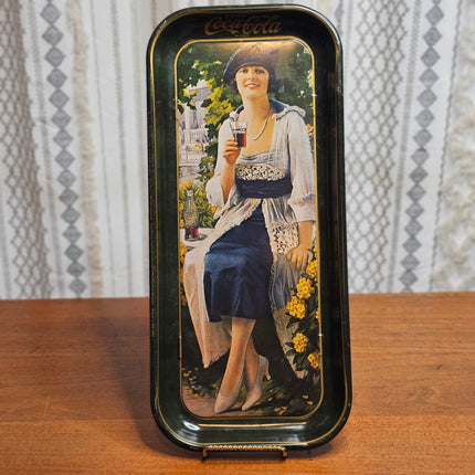 Vintage 1973 Coca-Cola Gibson Girl Advertising Tray