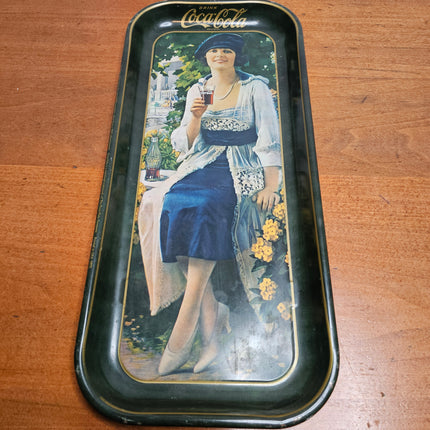 Vintage 1973 Coca-Cola Gibson Girl Advertising Tray