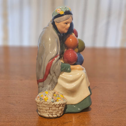 "The Old Balloon Seller" Royal Doulton Reproduction Figurine