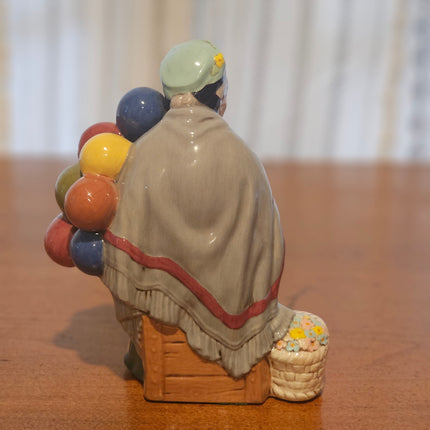 "The Old Balloon Seller" Royal Doulton Reproduction Figurine