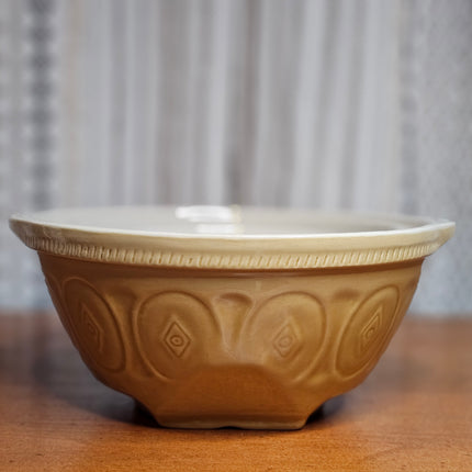 Vintage Style Set of 3 Mustard Yellow Nesting Mixing Bowls