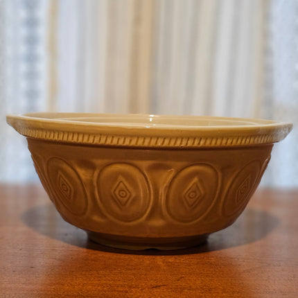 Vintage Style Set of 3 Mustard Yellow Nesting Mixing Bowls