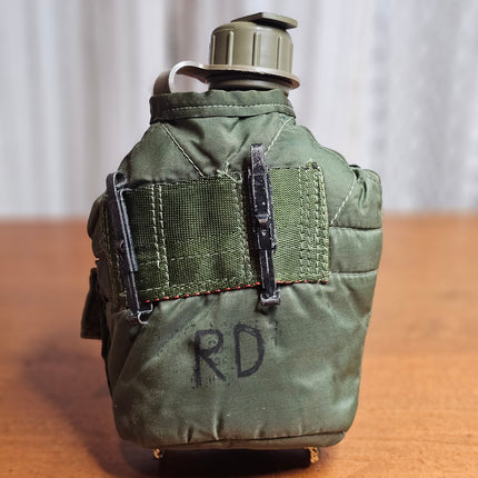 Vintage US Military 1 QT Canteen with Cover