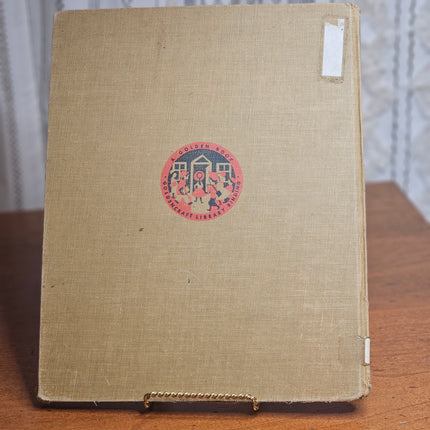 1957 The Golden Bible Atlas with Relief Maps in Full Color