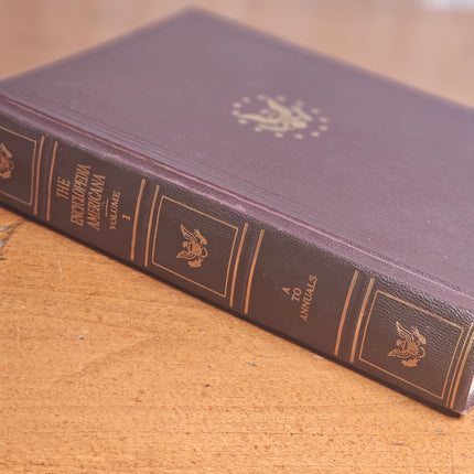 The Encyclopedia Americana | Volume 1 1961 Edition | A to Annuals