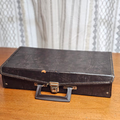 Vintage Service Manufacturing Company 24 Cassette Tape Holder Briefcase
