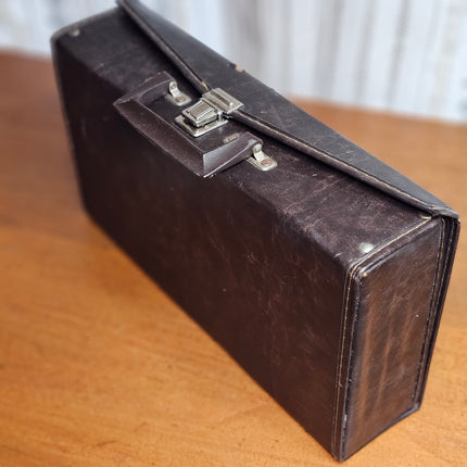 Vintage Service Manufacturing Company 24 Cassette Tape Holder Briefcase