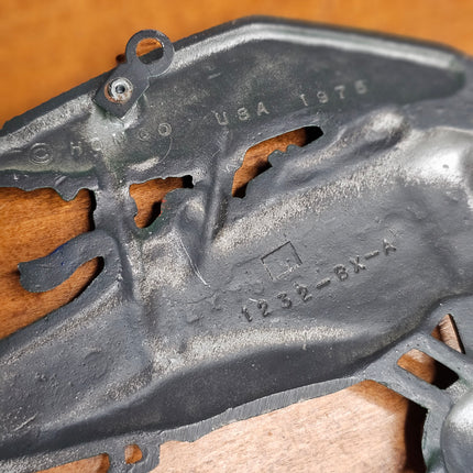 1975 Set of 3 Vintage HOMCO Cast Aluminum Airplane Wall Plaques