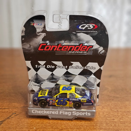 2007 Checkered Flag Sports Contender Series 1:64 Scale #66 Best Buy Die Cast Nascar car