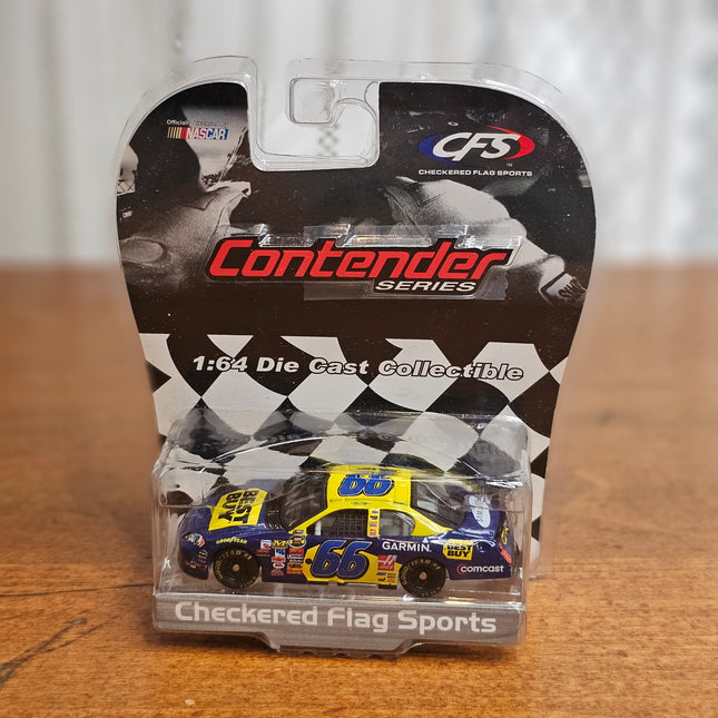 2007 Checkered Flag Sports Contender Series 1:64 Scale #66 Best Buy Die Cast Nascar car