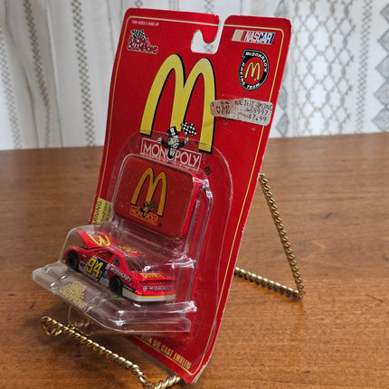 1996 Racing Champions Bill Elliott #94 McDonald's Monopoly Ford Thunderbird 1:64 Scale Die Cast Car