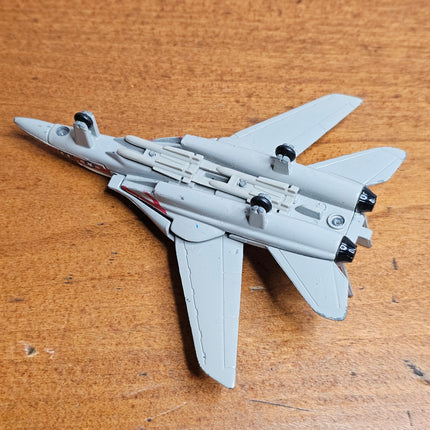 Vintage Grumman F-14 Tomcat US Navy Fighter Die Cast Airplane Toy