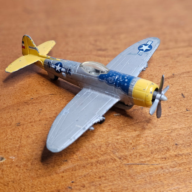 P-47 Thunderbolt Tarheel Hal Die Cast Airplane Toy