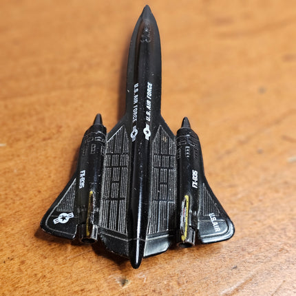 SR-71 Blackbird Die Cast Airplane Toy