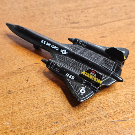 SR-71 Blackbird Die Cast Airplane Toy