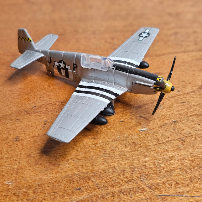 P-51 Mustang Die Cast Airplane Toy