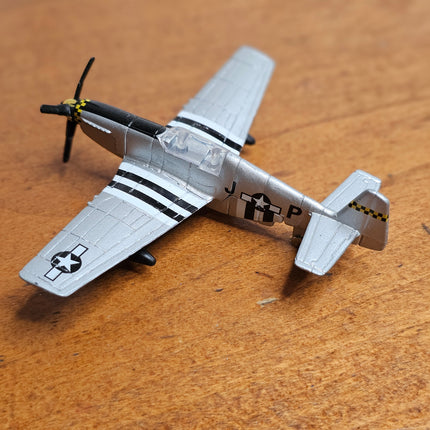 P-51 Mustang Die Cast Airplane Toy