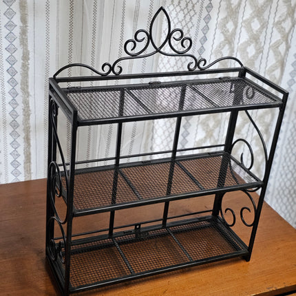 Southern Living At Home Estate Metal Wall Shelf